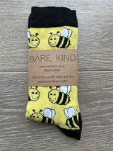 Bamboo Socks - Bees, Bare Kind, The Clean Market