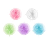 Reusable Silicone Stretch Lids - Pack of 6, The Clean Market, The Clean Market