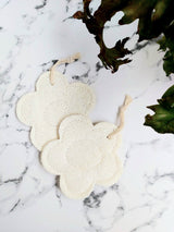 Natural Loofah Bath Sponge - Flower, The Clean Market LDN, The Clean Market