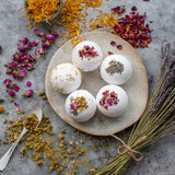 Fizzy Bath Bomb - Grapefruit & Neroli, Bramblewood Soap Co., The Clean Market