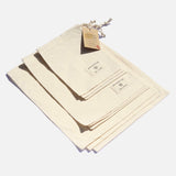 Organic Cotton Produce Bags - Pack of 9, Zero Waste Club, The Clean Market