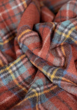 Recycled Wool Waterproof Picnic Blanket - Royal Antique Tartan, The Tartan Blanket Co, The Clean Market