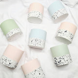 Terrazzo Pot - Pink & Monochrome, Made by Paulina, The Clean Market