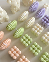 Natural Soy Wax Bubble Candle - Candy Pink, Elaina Grace, The Clean Market