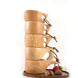 Rubberwood Tea & Coffee Cup, The Clean Market , The Clean Market