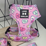 Adjustable Dog Harness - Love Hearts, Ankorstore, The Clean Market