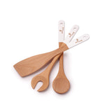 Wooden Kitchen Server Set, Ecoliving, The Clean Market