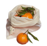 Organic Cotton Produce Bags (Pack of 3), Ecoliving, The Clean Market