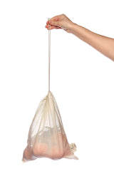 Organic Cotton Produce Bags (Pack of 3), Ecoliving, The Clean Market