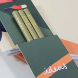 Recycled Plastic Pencils - Pack of 3, Green Pioneer, The Clean Market