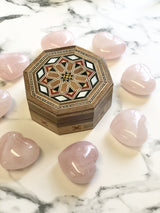 Crystal Heart - Rose Quartz, Holistic Trader, The Clean Market