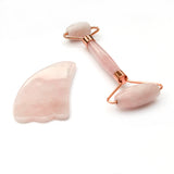 The Roller - Rose Quartz Face Roller, FlexiSkin, The Clean Market