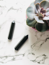 6 Faceted Massage Wand - Black Jasper, Holistic Trader, The Clean Market