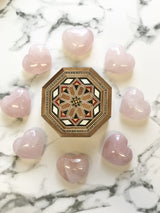 Crystal Heart - Rose Quartz, Holistic Trader, The Clean Market
