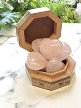 Crystal Heart - Rose Quartz, Holistic Trader, The Clean Market