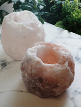 Himalayan Salt Candle Holder, Holistic Trader, The Clean Market
