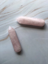 6 Faceted Massage Wand - Rose Quartz, Holistic Trader, The Clean Market