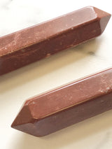 6 Faceted Massage Wand - Red Jasper, Holistic Trader, The Clean Market