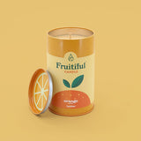 Fruitiful Candle - Orange, Luckies, The Clean Market