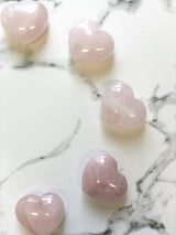 Crystal Heart - Rose Quartz, Holistic Trader, The Clean Market