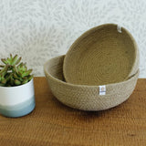 Natural Jute Bowl, Green Pioneer, The Clean Market
