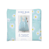 Reusable Shopping Bag - Blue Daisy, Green Pioneer, The Clean Market