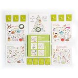 Recycled Christmas Cards - Pack of 10, Ecoliving, The Clean Market