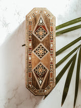 Handmade Wooden Mosaic Stationery Box, The Clean Market, The Clean Market