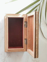 Handmade Wooden Mosaic Double Sun Box, The Clean Market, The Clean Market