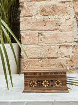 Handmade Wooden Mosaic Beauty Box, The Clean Market, The Clean Market
