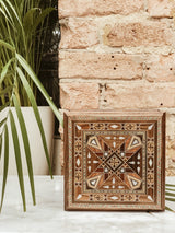 Handmade Wooden Mosaic Beauty Box, The Clean Market, The Clean Market