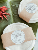 Organic Hemp Makeup Remover Pads - Pack of 7, Naturally Evergreen, The Clean Market