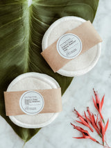 Organic Hemp Makeup Remover Pads - Pack of 7, Naturally Evergreen, The Clean Market