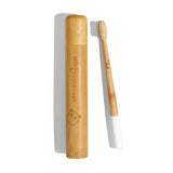 Bamboo Tiny Toothbrush Case, Green Pioneer, The Clean Market