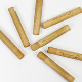 Bamboo Tiny Toothbrush Case, Green Pioneer, The Clean Market