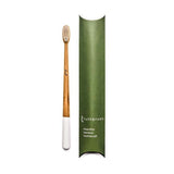 Bamboo Toothbrush - Medium - Cloud White, Green Pioneer, The Clean Market