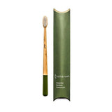 Bamboo Toothbrush - Medium - Olive, Green Pioneer, The Clean Market