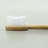 Bamboo Toothbrush - Medium - Cloud White, Green Pioneer, The Clean Market