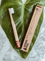 Hydrophil Bamboo Toothbrush - Kids Red, A fine choice, The Clean Market  