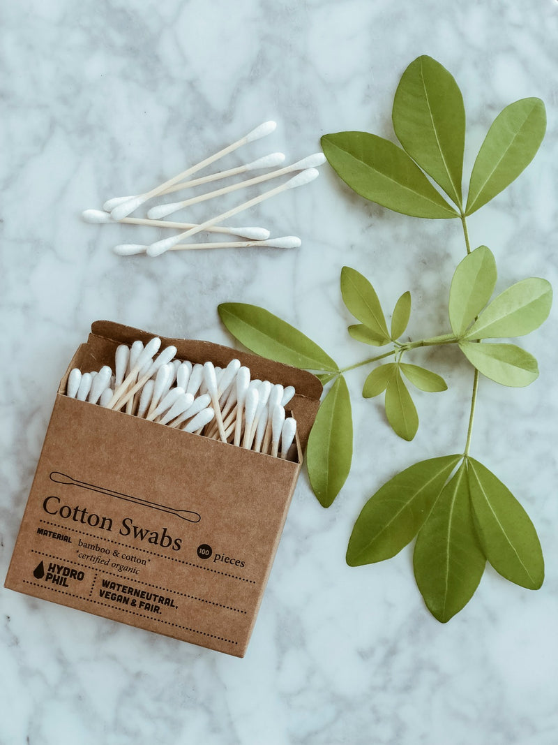 Plastic Free Cotton Buds - Pack of 100, A fine choice, The Clean Market  