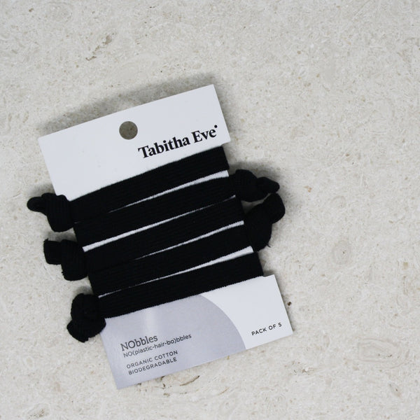 NObbles - Plastic Free Hair Ties, Tabitha Eve, The Clean Market  