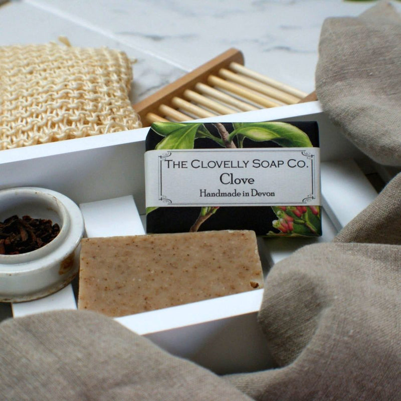 Handmade Natural Soap - Clove, The Clovelly Soap Company, The Clean Market  