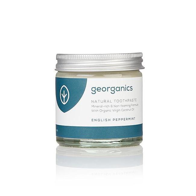 Natural Toothpaste - English Peppermint, Georganics, The Clean Market  
