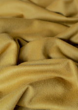 Oversized Pure Lambswool Scarf - Mustard, The Tartan Blanket Co, The Clean Market  