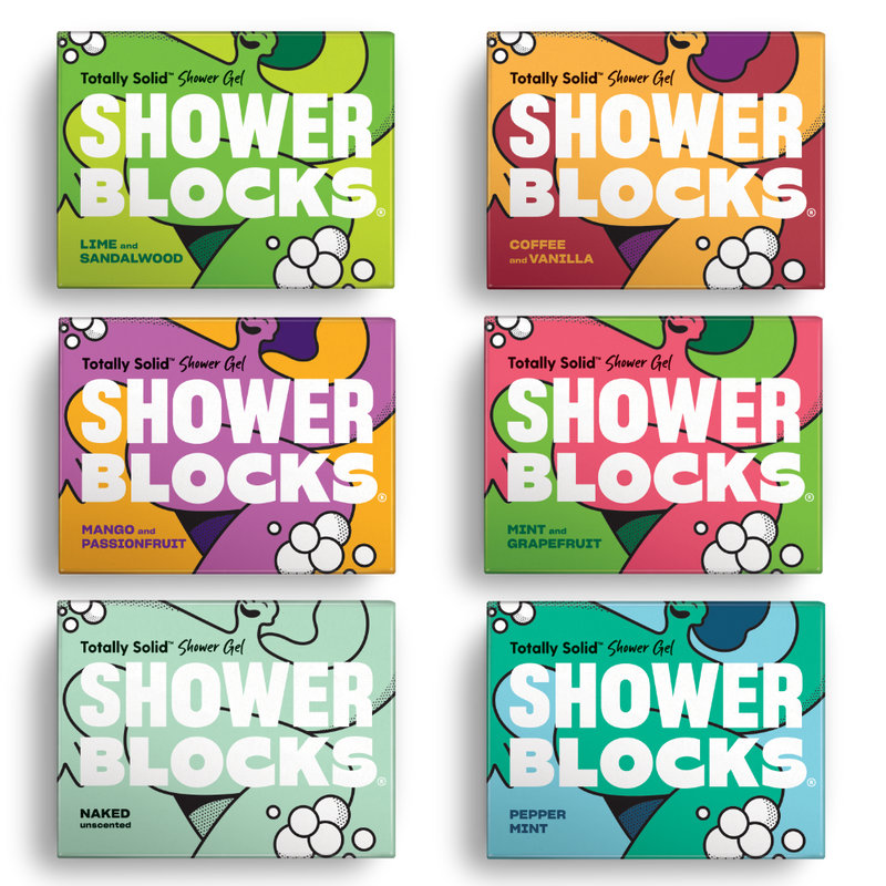 Shower Blocks - Unscented, Shower Blocks, The Clean Market  