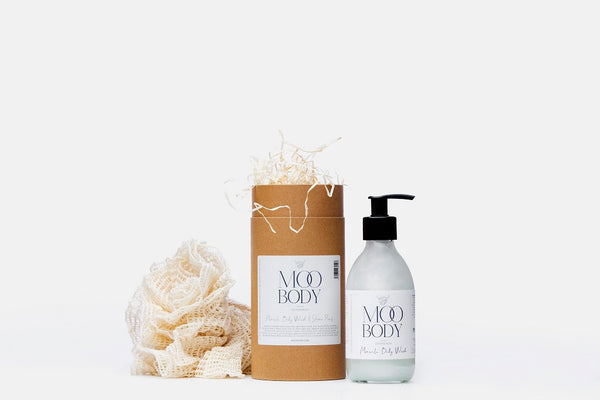 Moo Body Wash Gift Tube, Moo Hair, The Clean Market  
