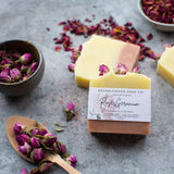 Natural Luxury Soap - Rose Geranium, Bramblewood Soap Co., The Clean Market  