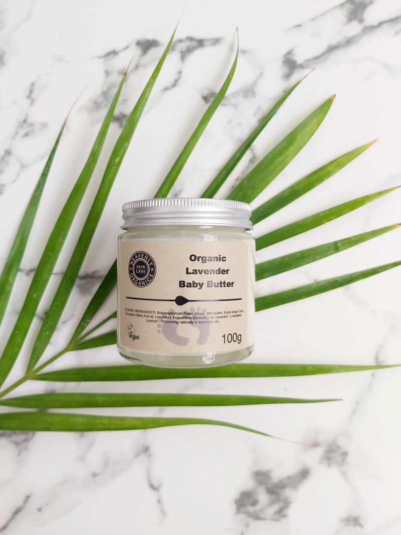 Heavenly Organics Baby Butter - Organic Lavender, A fine choice, The Clean Market  