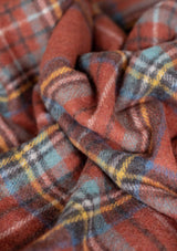 Recycled Wool Waterproof Picnic Blanket - Royal Antique Tartan, The Tartan Blanket Co, The Clean Market  