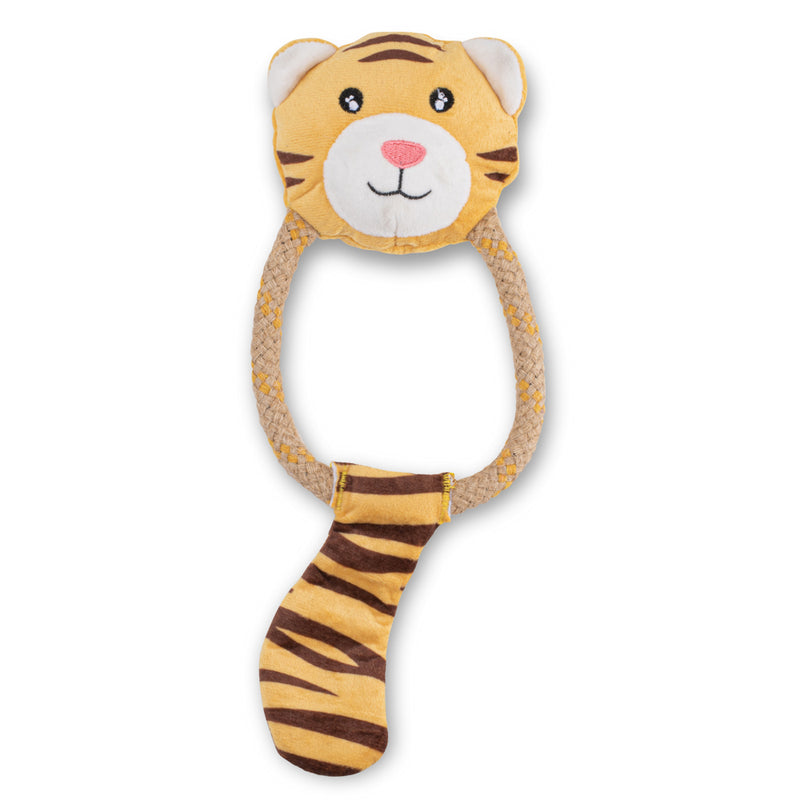 Beco Recycled Soft Dog Toy - Tilly the Tiger, Beco Pets, The Clean Market  